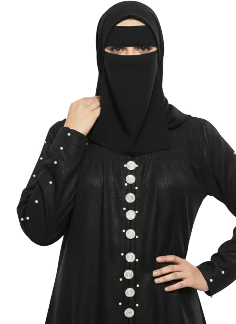 full-length black abaya for women online